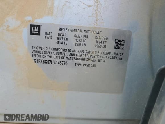 ✅ 2017 Chevrolet Bolt EV Premier • VIN: 1G1FX6S07H4145796 • Lot: 80931704. Wystawiony na Copart z przebiegiem 163 280 mil. Bezpłatny archiwum sprzedaży aukcyjnych z USA i szczegółowy raport historii pojazdu na DreamBid. Zdjęcie 12.