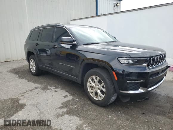 ✅ 2023 Jeep Grand Cherokee Limited • VIN: 1C4RJJBG5P8803175 • Lot: 63382395. Listed on Copart with 21,835 mi. Free auction sales archive from the USA and detailed vehicle history report at DreamBid. Image 4.