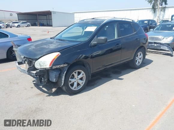 ✅ 2008 Nissan Rogue SL • VIN: JN8AS58T28W302168 • Lot: 42599408. Listed on IAAI with 222,672 mi. Free auction sales archive from the USA and detailed vehicle history report at DreamBid. Image 2.