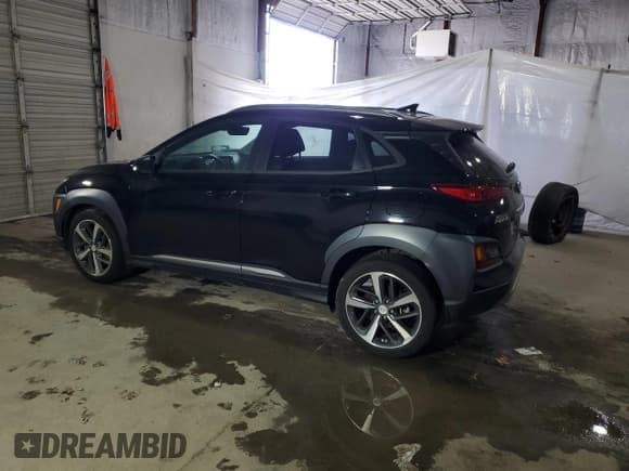✅ 2019 Hyundai Kona Ultimate • VIN: KM8K5CA54KU329734 • Lot: 91737215. Listed on Copart with 103,273 mi. Free auction sales archive from the USA and detailed vehicle history report at DreamBid. Image 2.