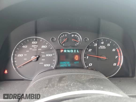 2008 Chevrolet Equinox LS with VIN 2CNDL23F186314940, listed as a Copart auction lot 89440945 with 166,761 mi miles and Clean title. Bid and sale history available at DreamBid. Image 9.