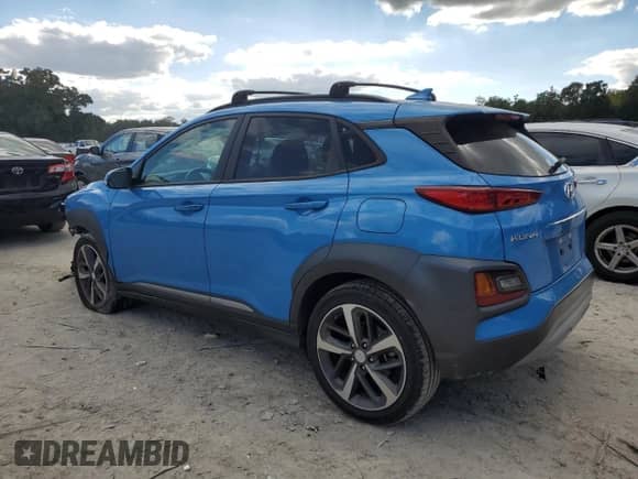 ✅ 2021 Hyundai Kona Ultimate • VIN: KM8K53A57MU617847 • Lot: 86987525. Wystawiony na Copart z przebiegiem 52 069 mil mil. Skorzystaj z bezpłatnego archiwum sprzedaży aukcyjnych z USA i zobacz szczegółowy raport historii pojazdu na DreamBid. Zdjęcie 2.