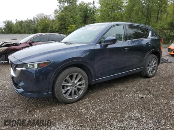 ✅ 2024 Mazda CX-5 S Premium • VIN: JM3KFBDM2R0370144 • Lot: 71155555. Listed on Copart with 21,328 mi. Free auction sales archive from the USA and detailed vehicle history report at DreamBid. Image 1.