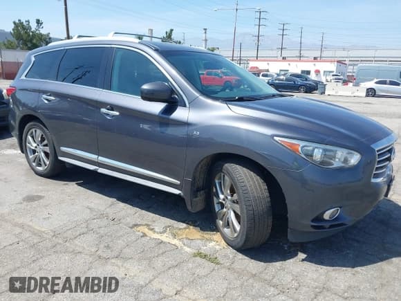 ✅ 2014 Infiniti QX60 • VIN: 5N1AL0MNXEC524906 • Lot: 42106134. Listed on IAAI with 109,280 mi. Free auction sales archive from the USA and detailed vehicle history report at DreamBid. Image 1.