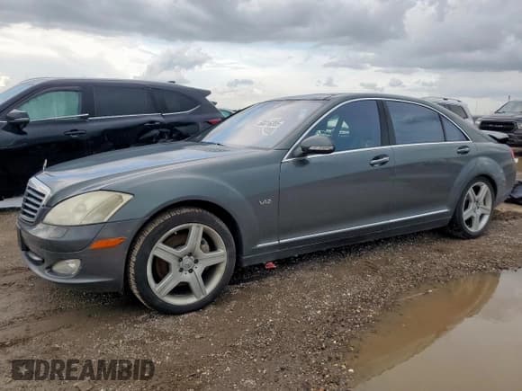 ✅ 2007 Mercedes-Benz S 600 • VIN: WDDNG76X47A117654 • Lot: 60316385. Wystawiony na Copart z przebiegiem 154 246 mil. Bezpłatny archiwum sprzedaży aukcyjnych z USA i szczegółowy raport historii pojazdu na DreamBid. Zdjęcie 1.
