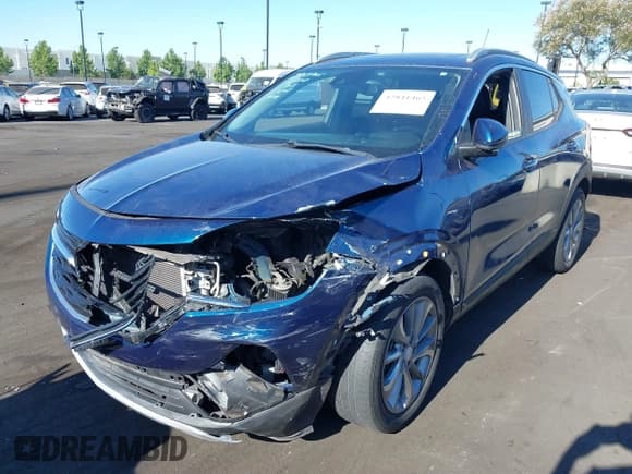 ✅ 2021 Buick Encore GX Select • VIN: KL4MMDS21MB133141 • Lot: 42841465. Listed on IAAI with 59,277 mi. Free auction sales archive from the USA and detailed vehicle history report at DreamBid. Image 2.