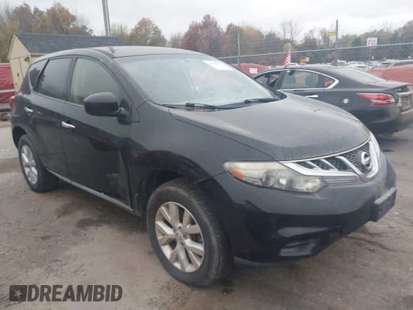 ✅ 2013 Nissan Murano SL • VIN: JN8AZ1MW0DW311529 • Lot: 43589771. Listed on IAAI with 178,492 mi. Free auction sales archive from the USA and detailed vehicle history report at DreamBid. Image 1.