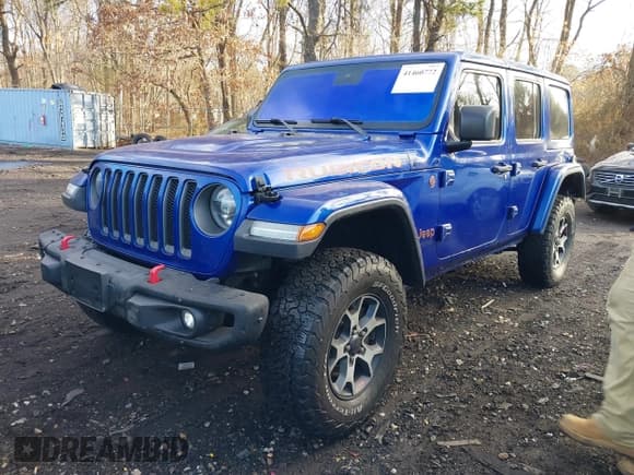 ✅ 2019 Jeep Wrangler Unlimited Rubicon • VIN: 1C4HJXFGXKW657577 • Лот: 41460772. Опубликован ранее на IAAI с пробегом 101 602 миль. Бесплатный доступ к архиву аукционных продаж из США и подробный отчёт об истории автомобиля на DreamBid. Изображение 2.