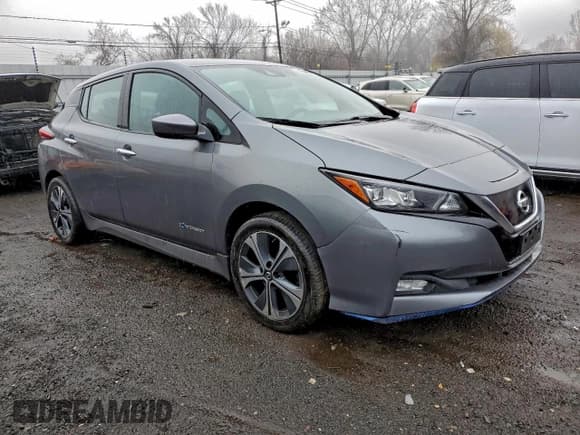 ✅ 2019 Nissan LEAF SL Plus • VIN: 1N4BZ1CP9KC311768 • Lot: 93440555. Listed on Copart with 103,202 mi. Free auction sales archive from the USA and detailed vehicle history report at DreamBid. Image 4.