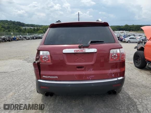 ✅ 2009 GMC Acadia SLT2 • VIN: 1GKER33D49J116518 • Lot: 68168905. Listed on Copart with 182,604 mi. Free auction sales archive from the USA and detailed vehicle history report at DreamBid. Image 6.