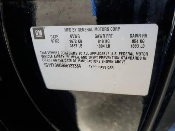 2005 Chevrolet Corvette с VIN 1G1YY34U955132364, выставлен на аукционе Copart как лот 80483604 с пробегом 116 395 миль миль и Чистый • Clean title. История ставок и продаж доступна на DreamBid. Изображение 12.