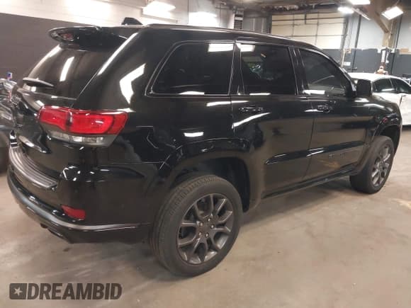 ✅ 2021 Jeep Grand Cherokee Overland • VIN: 1C4RJFCG6MC756825 • Lot: 42234963. Listed on IAAI with 57,896 mi. Free auction sales archive from the USA and detailed vehicle history report at DreamBid. Image 4.