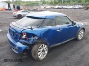✅ 2012 MINI Coupe S • VIN: WMWSX3C50CT155189 • Lot: 42356467. Listed on IAAI with 59,995 mi. Free auction sales archive from the USA and detailed vehicle history report at DreamBid. Image 4.