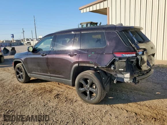 ✅ 2023 Jeep Grand Cherokee Limited • VIN: 1C4RJKBG6P8104840 • Lot: 91211955. Listed on Copart with 52,522 mi. Free auction sales archive from the USA and detailed vehicle history report at DreamBid. Image 2.