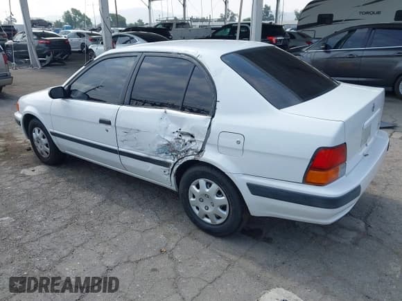 ✅ 1995 Toyota Tercel DX • VIN: JT2EL56E1S7003909 • Lot: 42416302. Listed on IAAI with 162,378 mi. Free auction sales archive from the USA and detailed vehicle history report at DreamBid. Image 3.