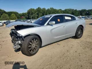 2022 Dodge Charger SXT with VIN 2C3CDXBG2NH250626, listed as a Copart auction lot 68241875 with Not provided miles and Salvage title. Bid and sale history available at DreamBid. Image 1.