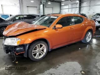 ✅ 2011 Dodge Avenger Heat • VIN: 1B3BD1FG1BN621536 • Lot: 91452025. Listed on Copart with 163,010 mi. Free auction sales archive from the USA and detailed vehicle history report at DreamBid. Image 1.