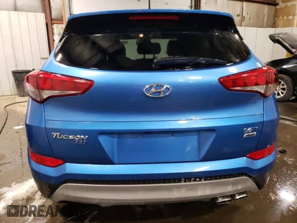 2017 Hyundai Tucson Sport with VIN KM8J3CA25HU518506, listed as a Copart auction lot 52962665 with 36,284 mi miles and Salvage title. Bid and sale history available at DreamBid. Image 6.