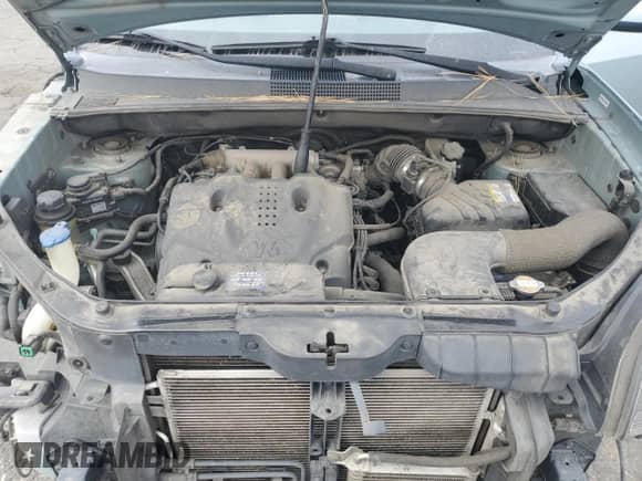 2008 Hyundai Tucson SE with VIN KM8JN72D98U843161, listed as a Copart auction lot 71192824 with 142,822 mi miles and Salvage title. Bid and sale history available at DreamBid. Image 12.