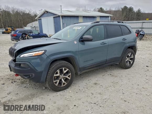 ✅ 2014 Jeep Cherokee Trailhawk • VIN: 1C4PJMBSXEW173045 • Lot: 95015875. Wystawiony na Copart z przebiegiem 150 829 mil. Bezpłatny archiwum sprzedaży aukcyjnych z USA i szczegółowy raport historii pojazdu na DreamBid. Zdjęcie 1.