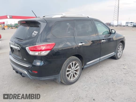 ✅ 2014 Nissan Pathfinder Platinum • VIN: 5N1AR2MN0EC702607 • Lot: 43032942. Listed on IAAI with 156,183 mi. Free auction sales archive from the USA and detailed vehicle history report at DreamBid. Image 4.