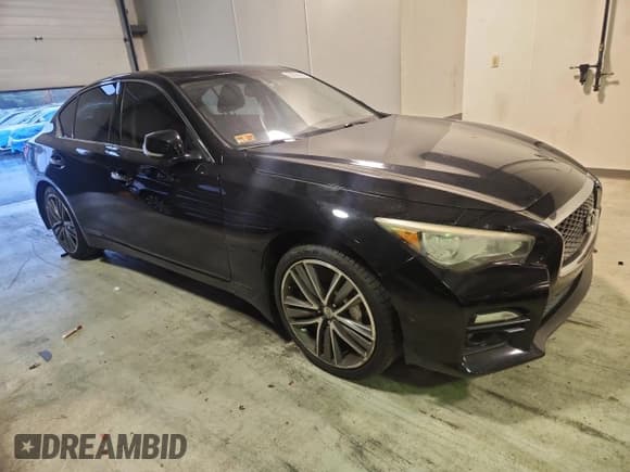 ✅ 2014 Infiniti Q50 Sport • VIN: JN1BV7AR2EM694774 • Lot: 82651455. Wystawiony na Copart z przebiegiem Nie podano. Bezpłatny archiwum sprzedaży aukcyjnych z USA i szczegółowy raport historii pojazdu na DreamBid. Zdjęcie 4.