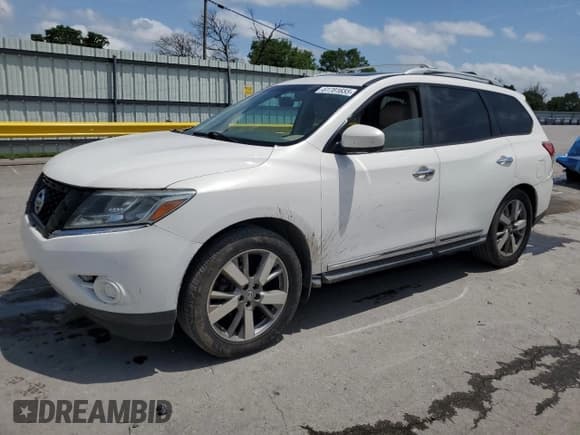 ✅ 2013 Nissan Pathfinder SL • VIN: 5N1AR2MM2DC646014 • Lot: 61781655. Listed on Copart with 262,987 mi. Free auction sales archive from the USA and detailed vehicle history report at DreamBid. Image 1.
