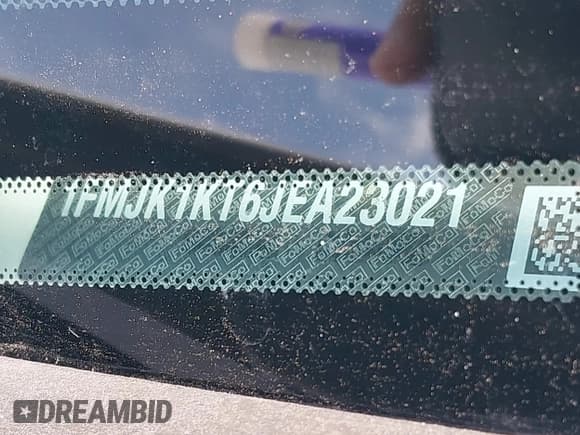 ✅ 2018 Ford Expedition Max Limited • VIN: 1FMJK1KT6JEA23021 • Lot: 42043556. Listed on IAAI with 201,772 mi. Free auction sales archive from the USA and detailed vehicle history report at DreamBid. Image 9.