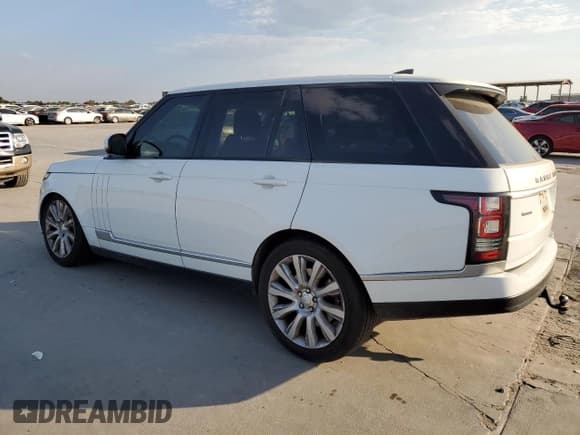✅ 2017 Land Rover Range Rover • VIN: SALGS2FEXHA320643 • Lot: 75457364. Wystawiony na Copart z przebiegiem 89 495 mil. Bezpłatny archiwum sprzedaży aukcyjnych z USA i szczegółowy raport historii pojazdu na DreamBid. Zdjęcie 2.
