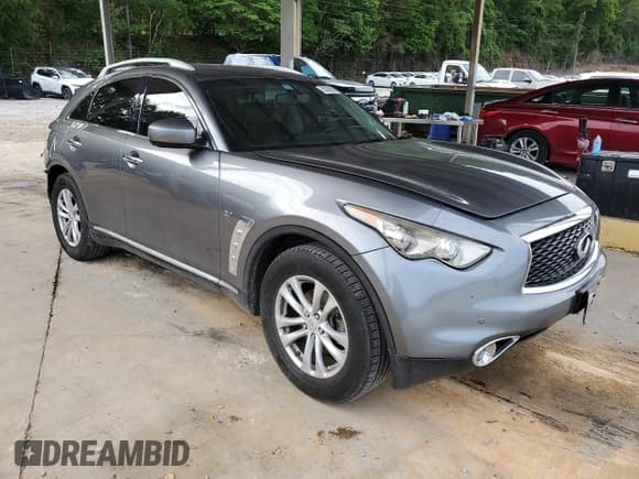 ✅ 2017 Infiniti QX70 • VIN: JN8CS1MW7HM412159 • Lot: 55269885. Listed on Copart with 154,675 mi. Free auction sales archive from the USA and detailed vehicle history report at DreamBid. Image 4.