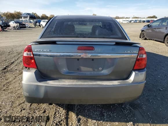 2005 Chevrolet Malibu LS with VIN 1G1ZT54805F111981, listed as a Copart auction lot 80436684 with 120,132 mi miles and Salvage title. Bid and sale history available at DreamBid. Image 6.