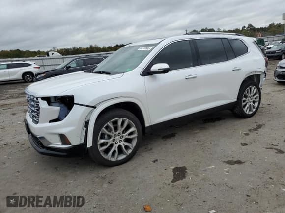 ✅ 2024 GMC Acadia AWD Denali • VIN: 1GKENRKS2RJ162637 • Lot: 86310605. Listed on Copart with 25,141 mi. Free auction sales archive from the USA and detailed vehicle history report at DreamBid. Image 1.