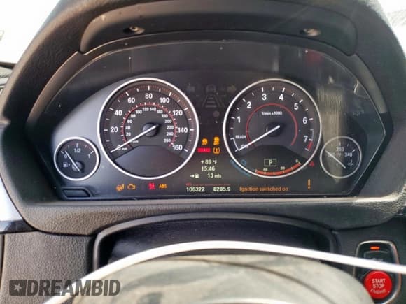 ✅ 2013 BMW 3 Series 335i • VIN: WBA3A9C52DF475042 • Lot: 57557585. Listed on Copart with 106,322 mi. Free auction sales archive from the USA and detailed vehicle history report at DreamBid. Image 9.