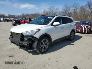 ✅ 2014 Hyundai Santa Fe GLS • VIN: KM8SRDHF1EU081603 • Лот: 45460314. Опубликован ранее на Copart с пробегом 150 696 миль. Бесплатный доступ к архиву аукционных продаж из США и подробный отчёт об истории автомобиля на DreamBid. Изображение 1.