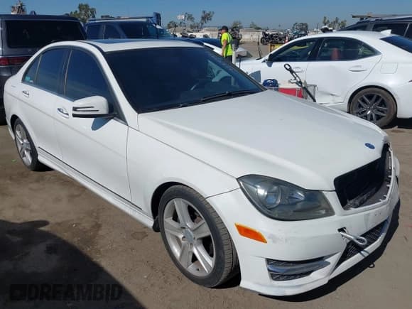 ✅ 2014 Mercedes-Benz C 250 Sport • VIN: WDDGF4HBXEG221328 • Lot: 42683962. Listed on IAAI with 138,588 mi. Free auction sales archive from the USA and detailed vehicle history report at DreamBid. Image 1.