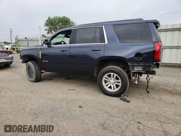 2018 Chevrolet Tahoe LS with VIN 1GNSCAECXJR223286, listed as a Copart auction lot 69783835 with Not provided miles and Salvage title. Bid and sale history available at DreamBid. Image 2.