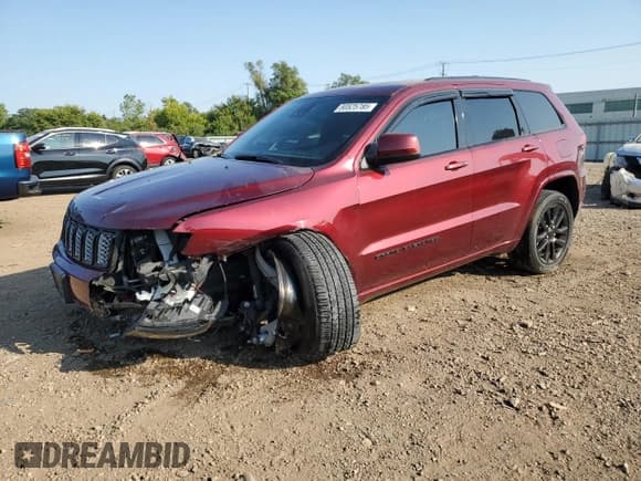 ✅ 2021 Jeep Grand Cherokee Laredo X • VIN: 1C4RJFAG1MC515757 • Lot: 80525785. Listed on Copart with 35,441 mi. Free auction sales archive from the USA and detailed vehicle history report at DreamBid. Image 1.