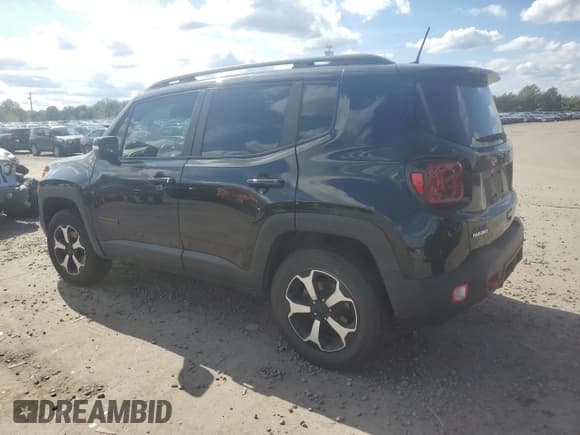 ✅ 2020 Jeep Renegade Trailhawk • VIN: ZACNJBC13LPL78375 • Lot: 84416125. Listed on Copart with 65,922 mi. Free auction sales archive from the USA and detailed vehicle history report at DreamBid. Image 2.
