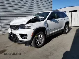 2022 Jeep Grand Cherokee Limited с VIN 1C4RJHBG2N8617079, выставлен на аукционе Copart как лот 71882275 с пробегом 37 456 миль миль и Списание • Salvage title. История ставок и продаж доступна на DreamBid. Изображение 1.