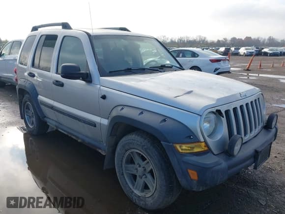✅ 2005 Jeep Liberty Renegade • VIN: 1J4GL38K55W525650 • Lot: 43723164. Listed on IAAI with 110,560 mi. Free auction sales archive from the USA and detailed vehicle history report at DreamBid. Image 1.