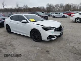 ✅ 2019 Acura TLX w/A-Spec Pkg • VIN: 19UUB1F60KA001466 • Лот: 41010297. Опубликован ранее на IAAI с пробегом 76 994 миль. Бесплатный доступ к архиву аукционных продаж из США и подробный отчёт об истории автомобиля на DreamBid. Изображение 1.