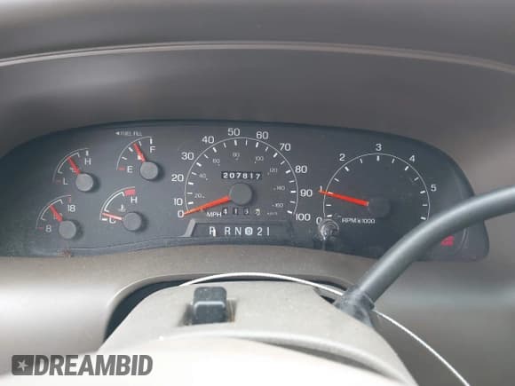 ✅ 2000 Ford Excursion Limited • VIN: 1FMNU43S0YEC77191 • Лот: 41593538. Опубликован ранее на IAAI с пробегом 207 847 миль. Бесплатный доступ к архиву аукционных продаж из США и подробный отчёт об истории автомобиля на DreamBid. Изображение 7.