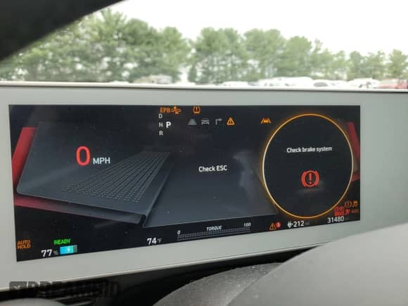 2023 Hyundai Ioniq 5 Limited z VIN KM8KRDAFXPU156022, wystawiony jako Copart lot #69084844 z przebiegiem 31 480 mil mil oraz Szkoda całkowita • Salvage title. Historia ofert i sprzedaży dostępna na DreamBid. Obrazek 9.