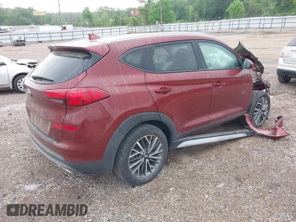 ✅ 2020 Hyundai Tucson SEL • VIN: KM8J33AL7LU263374 • Lot: 41953577. Listed on IAAI with 48,305 mi. Free auction sales archive from the USA and detailed vehicle history report at DreamBid. Image 4.
