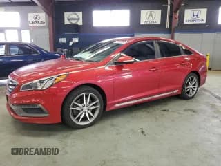 ✅ 2017 Hyundai Sonata Sport • VIN: 5NPE34AB5HH541886 • Лот: 59590993. Опубликован ранее на Copart с пробегом 116 394 миль. Бесплатный доступ к архиву аукционных продаж из США и подробный отчёт об истории автомобиля на DreamBid. Изображение 1.
