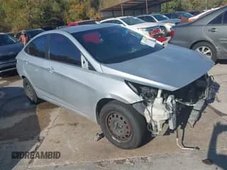 ✅ 2013 Hyundai Accent GLS • VIN: KMHCT4AE4DU275161 • Lot: 43727398. Listed on IAAI with Not provided. Free auction sales archive from the USA and detailed vehicle history report at DreamBid. Image 1.