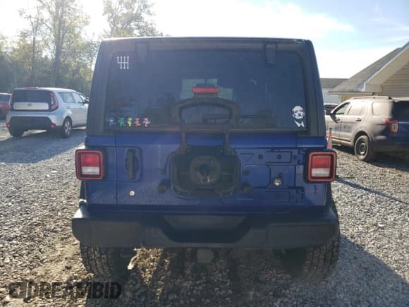 ✅ 2019 Jeep Wrangler Sport S • VIN: 1C4GJXAG3KW535047 • Lot: 81912665. Listed on Copart with 58,105 mi. Free auction sales archive from the USA and detailed vehicle history report at DreamBid. Image 6.