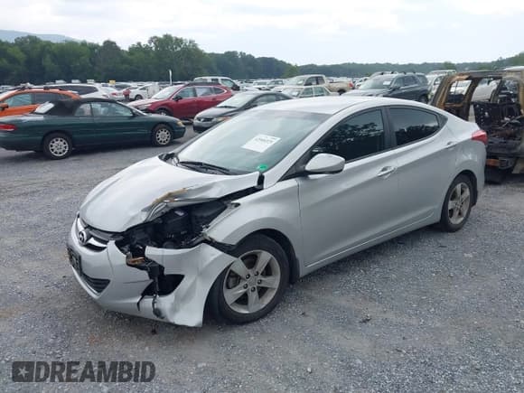 ✅ 2013 Hyundai Elantra GLS • VIN: KMHDH4AE8DU829579 • Lot: 42940329. Listed on IAAI with 153,115 mi. Free auction sales archive from the USA and detailed vehicle history report at DreamBid. Image 18.