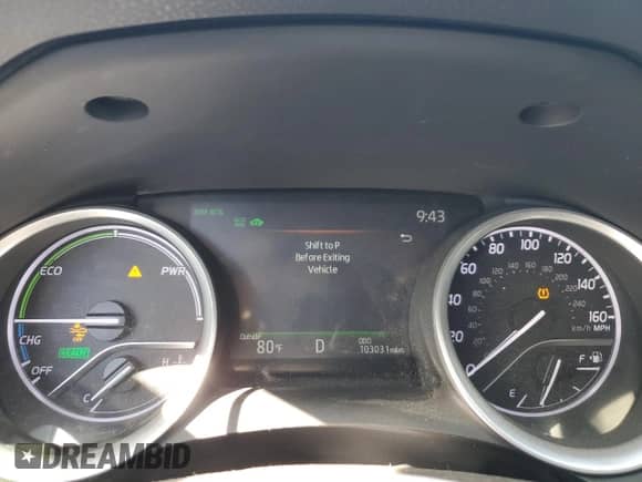 2023 Toyota Camry Hybrid XLE с VIN 4T1F31AK6PU604058, выставлен на аукционе Copart как лот 71794475 с пробегом 103 031 миль миль и Списание • Salvage title. История ставок и продаж доступна на DreamBid. Изображение 9.