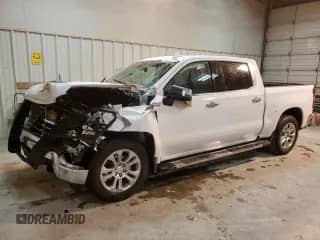 2025 Chevrolet Silverado 1500 LTZ with VIN 2GCUKGED9S1130592, listed as a Copart auction lot 44642795 with Not provided miles and Salvage title. Bid and sale history available at DreamBid. Image 1.